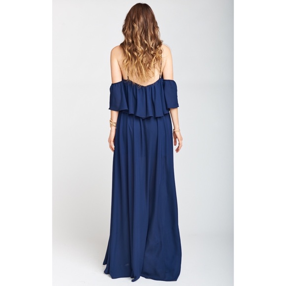 NWOT show me your mumu Rebecca rich navy crisp - Picture 3 of 3